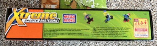 Mega Bloks Xtreme Sports SkateZone Ramp Vintage 2000 #9161 125 Pieces SEALED - Picture 7 of 7