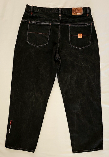 Vtg. Platinum FUBU Work Jean W42 L34 Muhammed Ali Jeans 5 Pockets Unworn ? - Picture 9 of 18