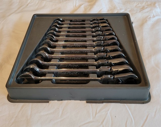 Blue Point 12pt Offset Standard 12pc Metric Ratcheting Wrench Set