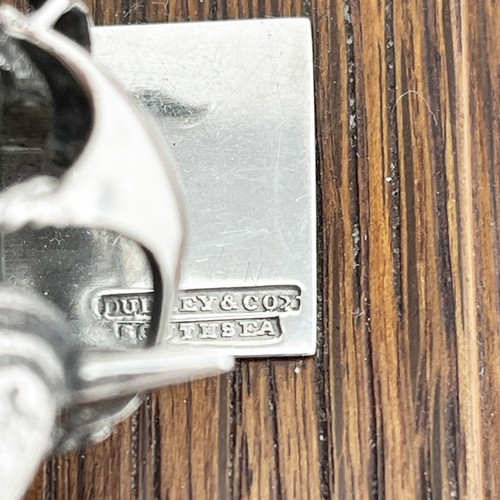 Cast Sterling Silver Desk Paper Clip with Galleon Ship Motif - Picture 5 of 6