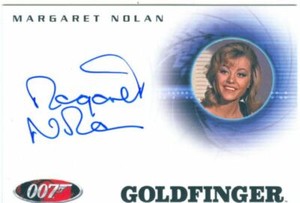 James Bond In Motion 40th Ann. Autograph Card A108 &hellip;