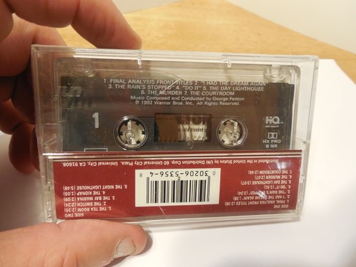 FINAL ANALYSIS - Original Motion Picture Soundtrack - SEALED Cassette Tape - Picture 5 of 6