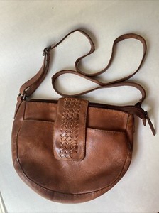 Valencia  Holland Black Woven Basketweave Washed Leather TK48 Backpack Vilenca Holland Backpack FOR SALE! - PicClick main image 4