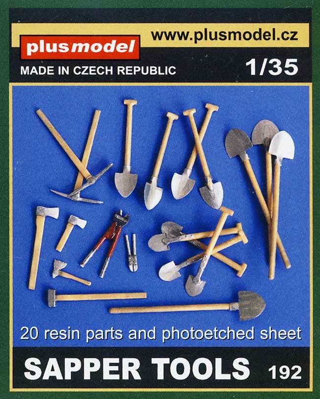 Modèle Plus - Outils Sapper Pelle Hache Pince Accessoires Diorama 1:35