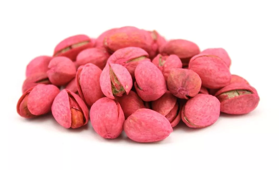 RED PISTACHIOS 2 POUND BAG SHIPS FREE and FAST
