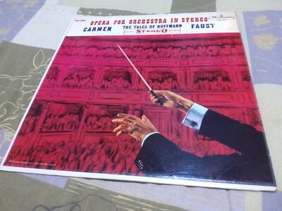 CARMEN / FAUST / TALES OF HOFFMAN ~ VINTAGE LP ~ VG/VG+