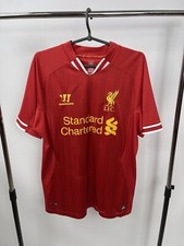 Warrior Liverpool T-Shirt 2013/14 Standard Chartered Size M