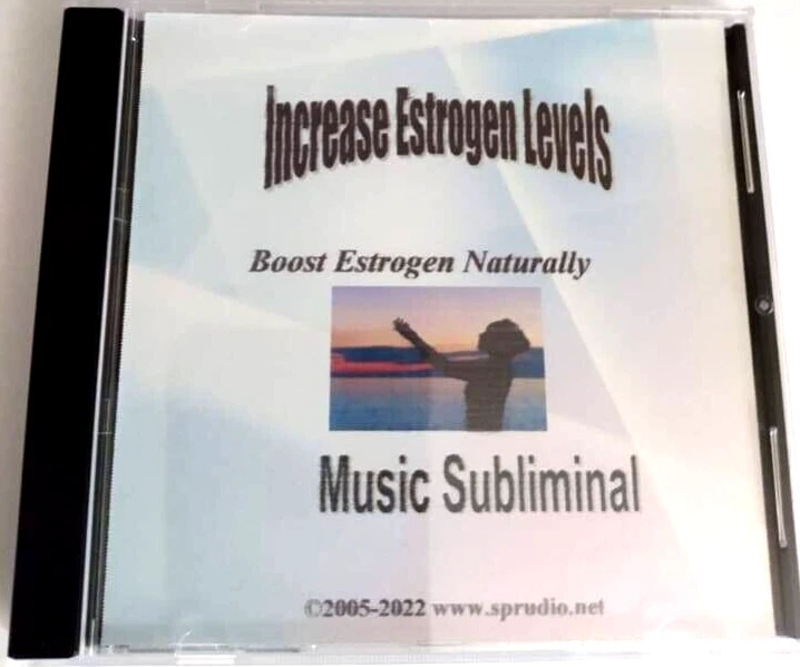 Increase Estrogen Levels Naturally Music Subliminal (2022, CD) Foto 2 de 3