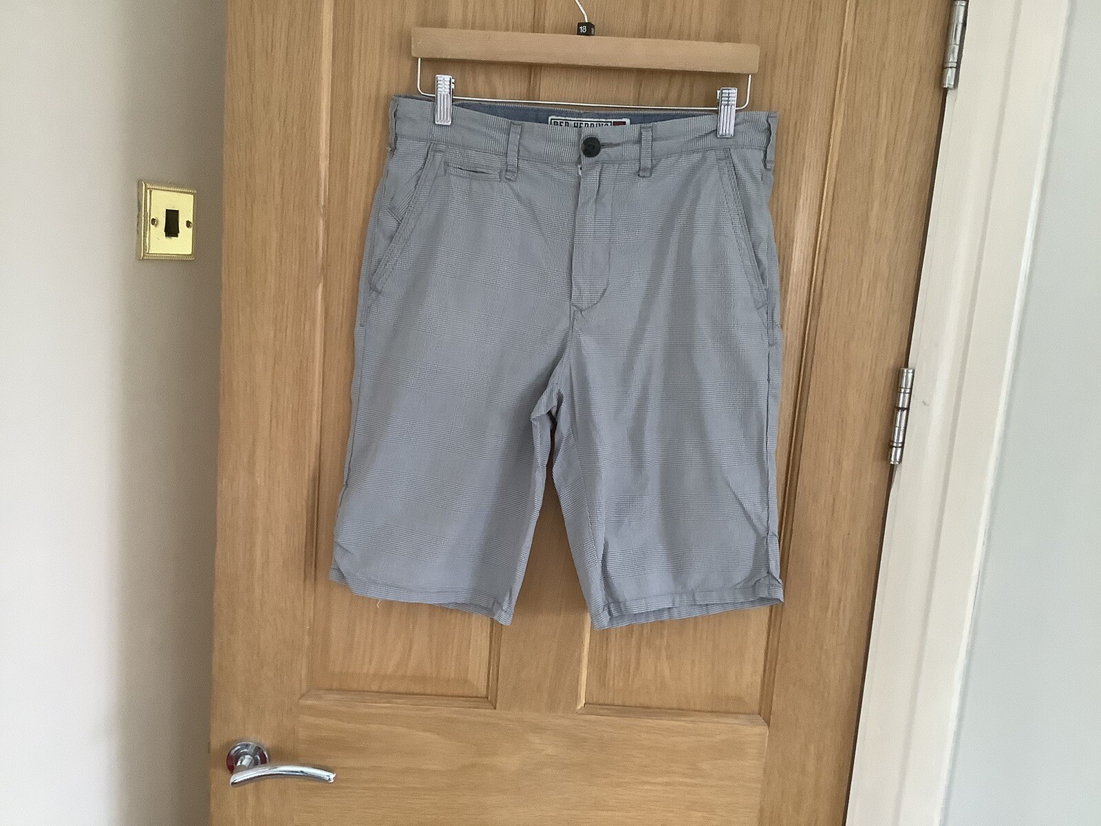 MENS RED HERRING SHORTS SIZE 32 W eBay