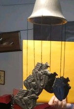 Metalowy dzwonek wiatru Arka Noego
