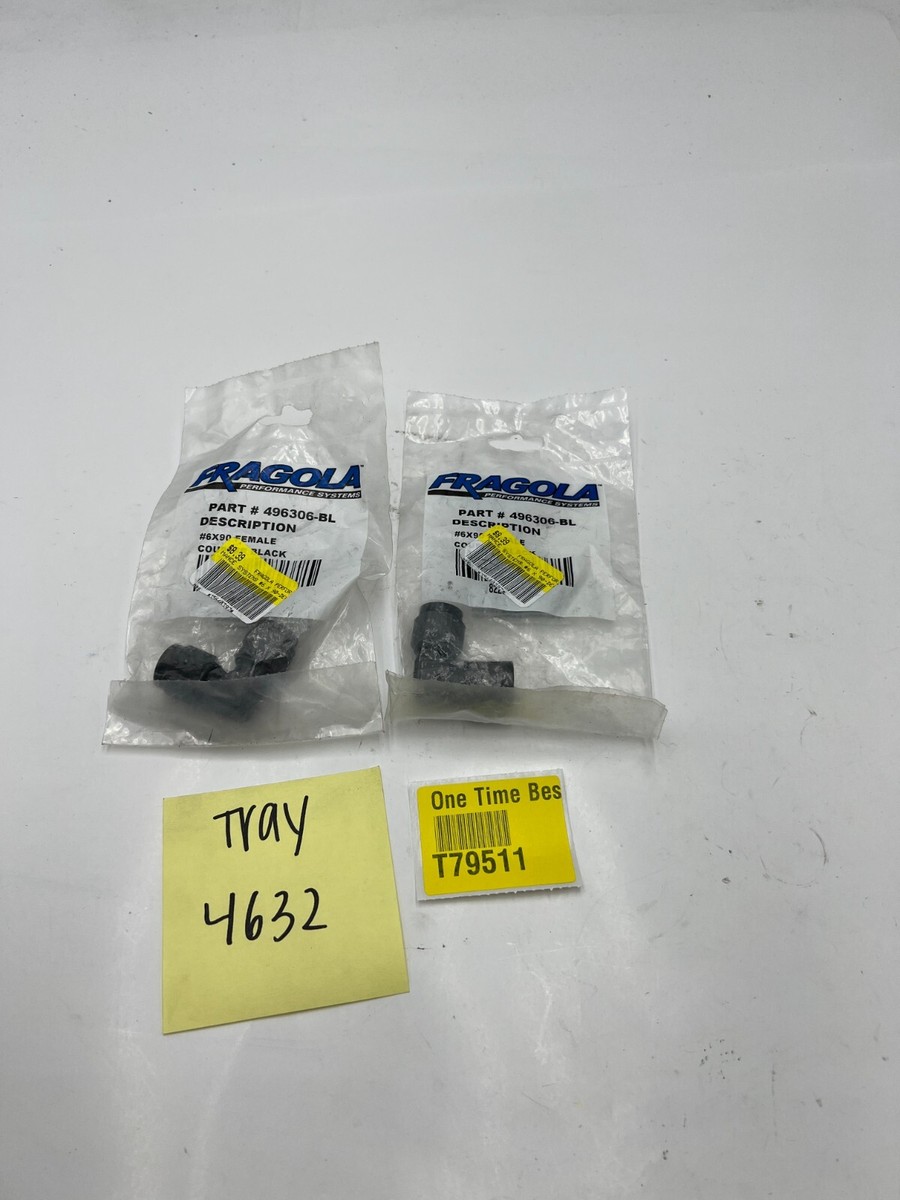 Fragola #6 X 90-Degree Female Coupler Adapter Fitting 496306-BL Fragola #6 X 90-Degree Female Coupler Adapter Fitting 496306-BL