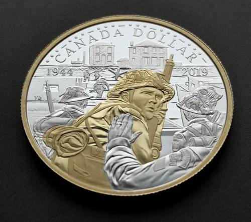 2019 Canada Silver Dollar (1971-Present) — photo from the most recent tracked eBay sale