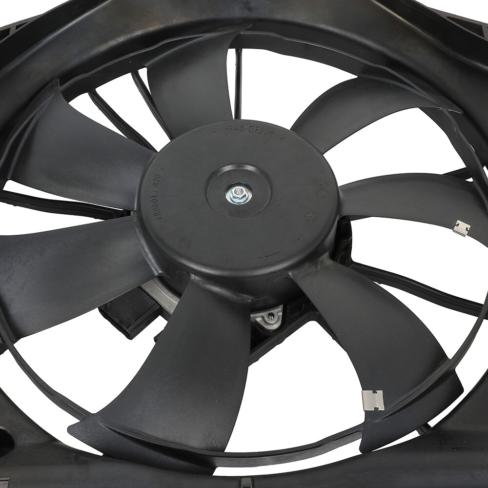 Electric Radiator Condenser Cooling Fan Kit For 2016 HONDA CIVIC 2017-2019