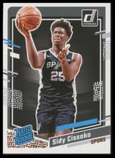 2023-24 Donruss #223 Sidy Cissoko San Antonio Spurs Rookie
