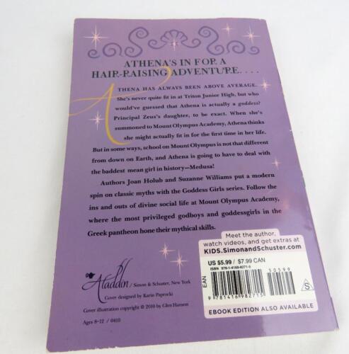 Goddess Girls Athena the Brain by Suzanne Williams and Joan Holub 2010 Paperback - Picture 2 of 4