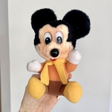 Vintage 1983 Mickey s Christmas Carol Mickey Mouse Plush Disney