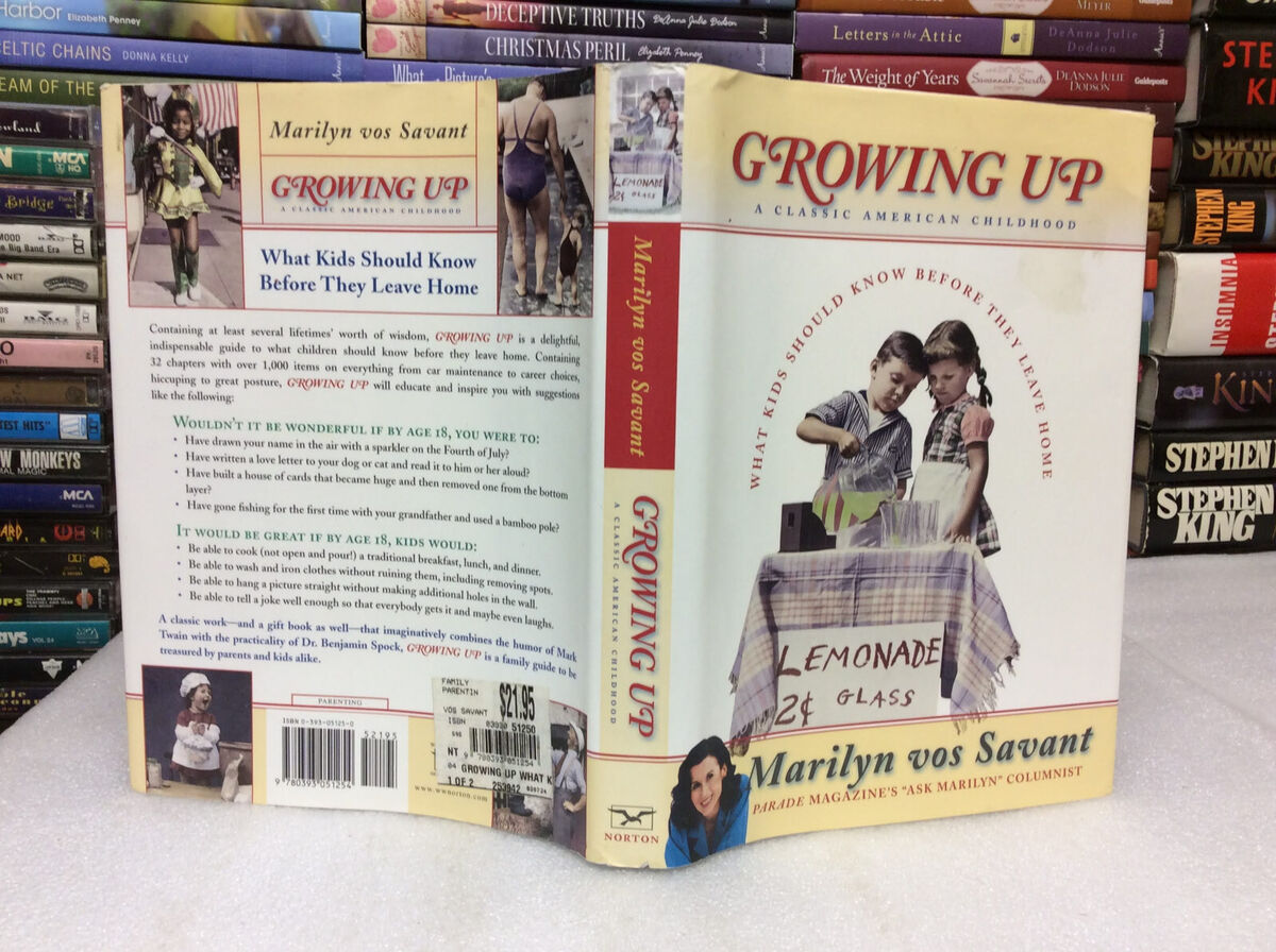 Growing Up : A Classic American Childhood used book by Marilyn Vos