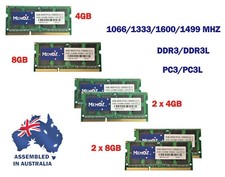 Memoz 4GB 8GB 16GB DDR3 SoDimm Notebook 1866 1600 1333 1066Mhz Laptop RAM Memory