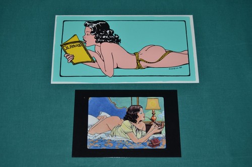 Vittorio Giardino GLAMOUR BOOK EDIZ. LIMITATA Cartolina e Illustraz. Cofanetto - Bild 3 von 9
