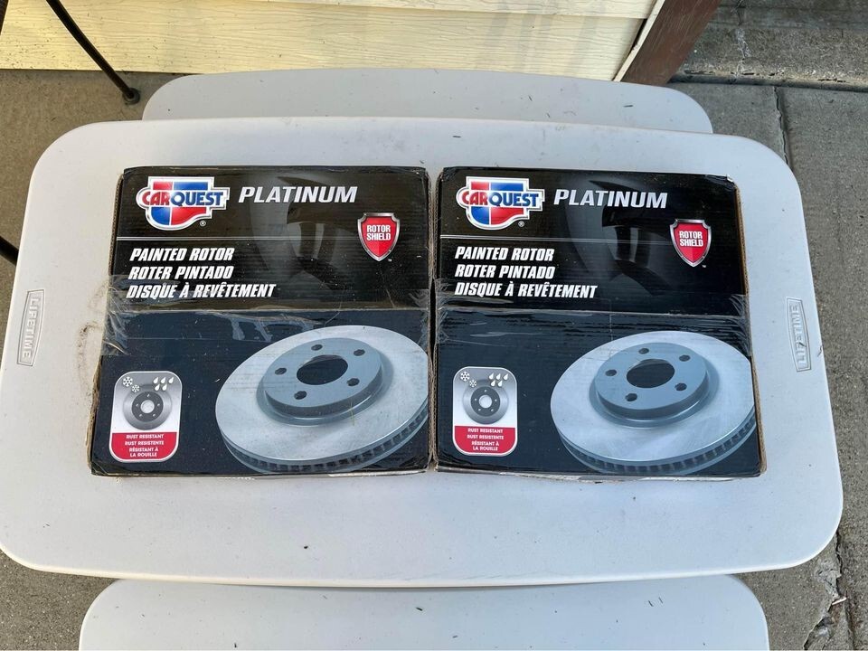 Carquest Platinum Painted Brake Rotors (Front) YH145585P (2