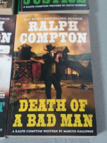 Ralph Compton Book Lot of 4 Paperback Western Library Books - Picture 6 of 7