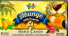 Abango with Propolis Hard Candy / 5 Packs with 8  candies of 0,13 oz each