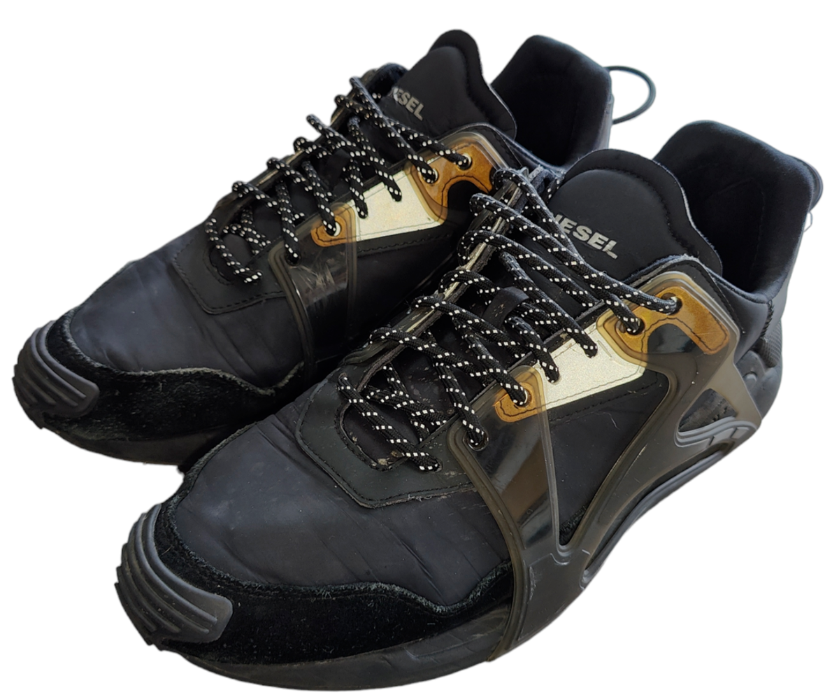 Diesel Men's S-Serendipity MASK Sneakers Shoes Black 10.5 US Diesel Men's S-Serendipity MASK Sneakers Shoes Black 10.5 US