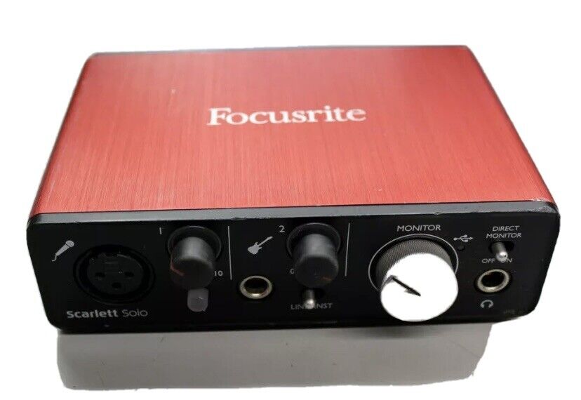 focusrite scarlett 2i2 usb audio interface 2nd gen