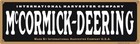 1 IH International Harvester McCormick Deering Vinyl Decal