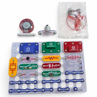 Elenco Snap Schaltungen SC-100R Bildungs Set Basic Elektrizität & Elektronik Set