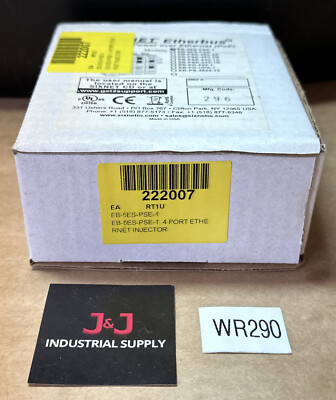 BRAND NEW- SIXNET Etherbus 5-Port Industrial PoE Switch EB-5ES-PSE-1 || WARRANTY