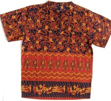 Damen Folklore Bluse Hippie Goa Ethno Boho bequeme Nepalbluse bluse  38/40