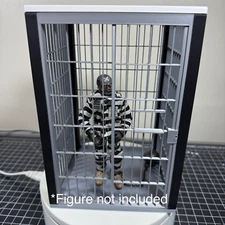1/12 Ensemble de construction de cellules de prison modulaires à action