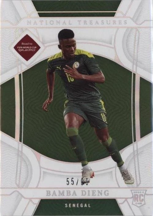 2022 Panini National Treasures Road to FIFA World Cup Soccer