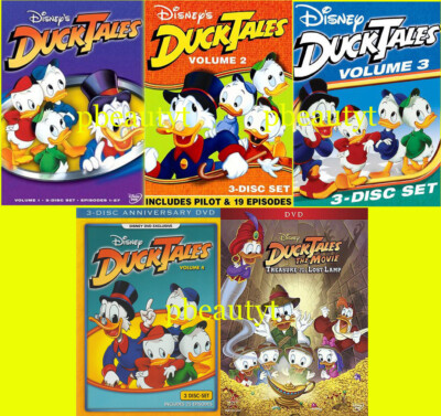 DuckTales Classic Complete Series Seasons 1-4(DVD,Volume 1+2