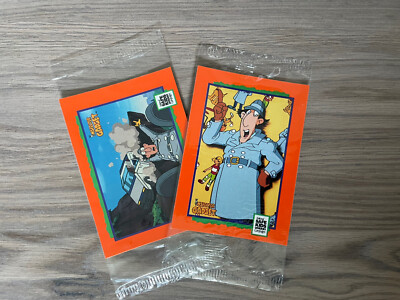 INSPECTOR GADGET (2 sealed packs) 6 Card Set - 1991- National Safe Kids Campaign