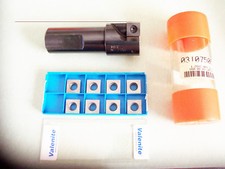 New - 1 1/4"  1.250" Indexable End Mill with New 10 Pcs - SPCW 431 Inserts