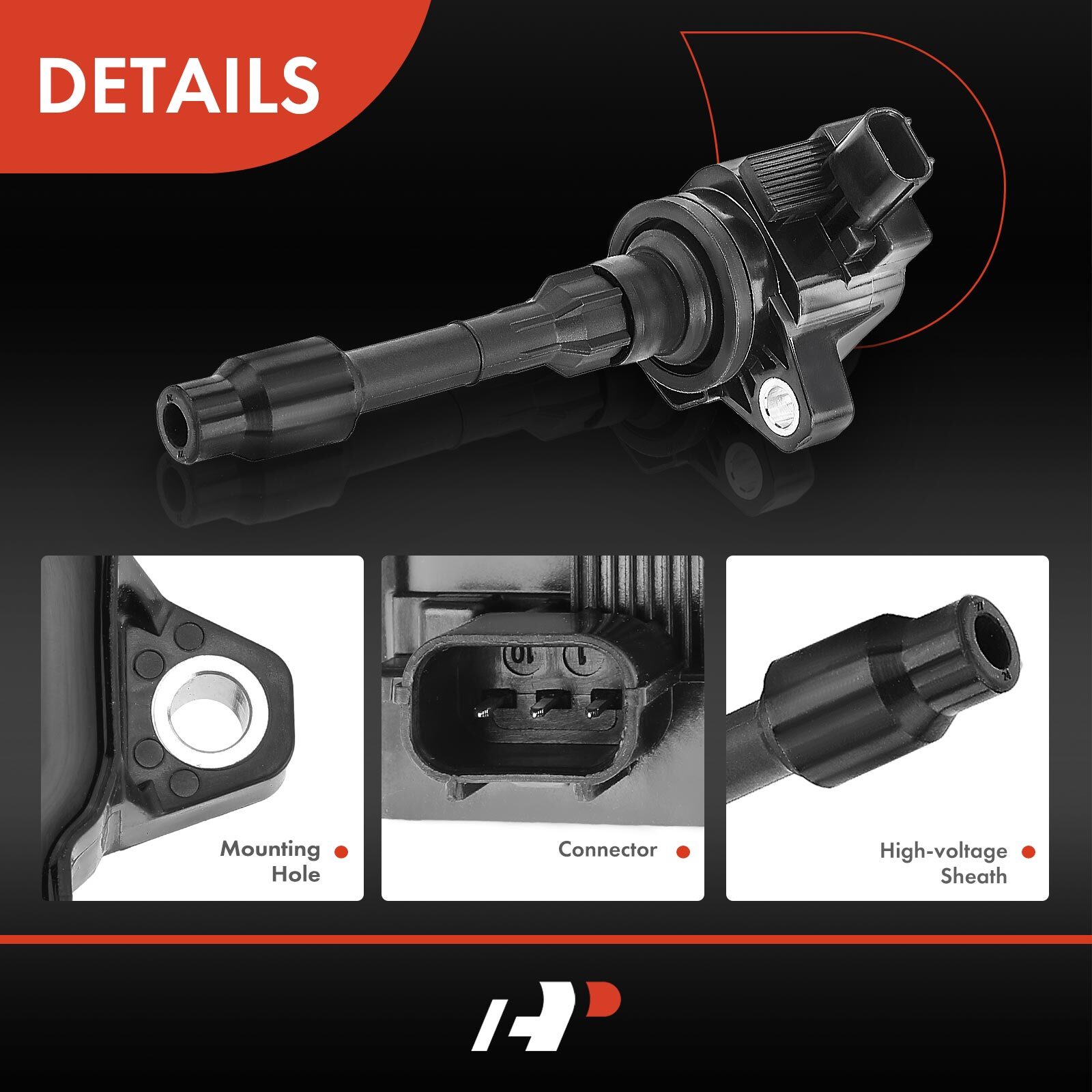 A-Premium 6x Ignition Coil for Acura NSX 2017 2018 2019 2020 2021 3052058G003
