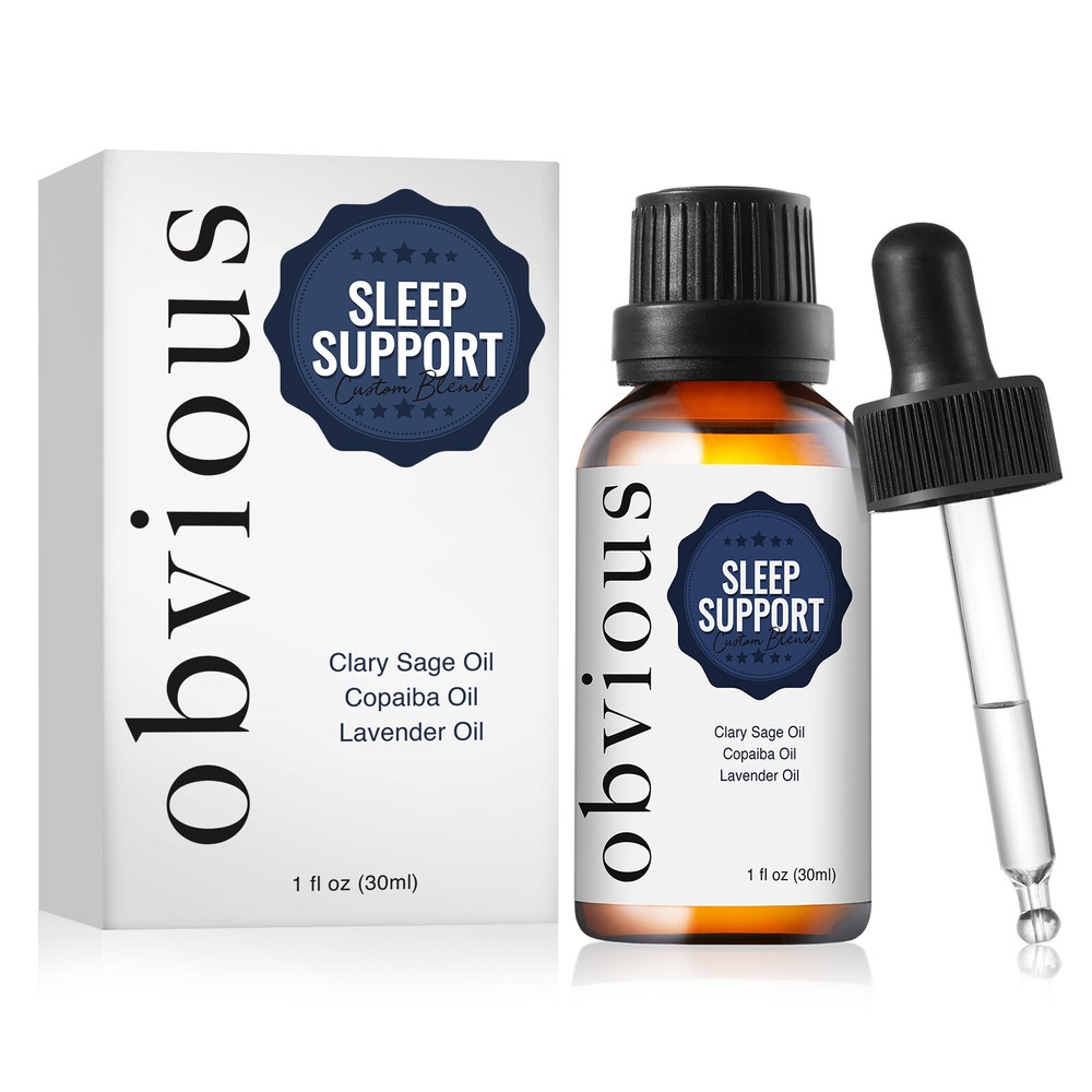 Sleep Aid Support Essential Oil Blend - 1 oz Pure Therapeutic w/ Glass Dropper