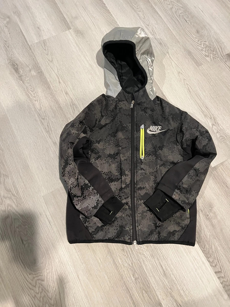 Boys grey shop nike coat