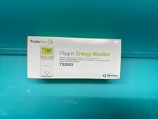 TRICKLE STAR Electric Wall Outlet PLUG IN ENERGY MONITOR FC1007354 New In Box