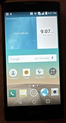 LG Escape 2 H443 Black (ATT) Cell Phone 8gb Fast Ship Good Used