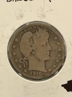 1910-D 25C Barber Quarter