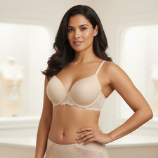 Natori Bliss Perfection Contour Underwire Bra NWT Cafe 30DDD