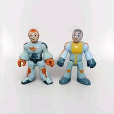 Imaginext Dino Rider and Space Alpha Astronaut Figures Lot Of 2