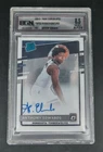 2020-21 Panini Donruss Anthony Edwards Rated Rookie RC Auto #151 BGN 8.5/9