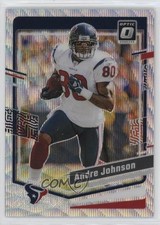 2023 Panini Donruss Optic Wave Prizm 181/300 Andre Johnson #70 HOF 1ek4