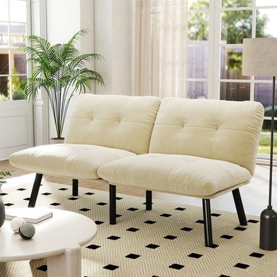 Convertible Sofa Bed Loveseat Sofa 2 Seater Couch Folding Sleeper Sofa Chair