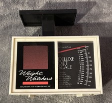 Vintage 1988 Weight Watchers Deluxe Food Scale Excellent Condition Works