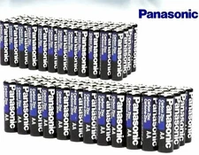 Wholesale 100 Panasonic AA Double A Battery Heavy Duty Battery 1.5v Bulk Pack